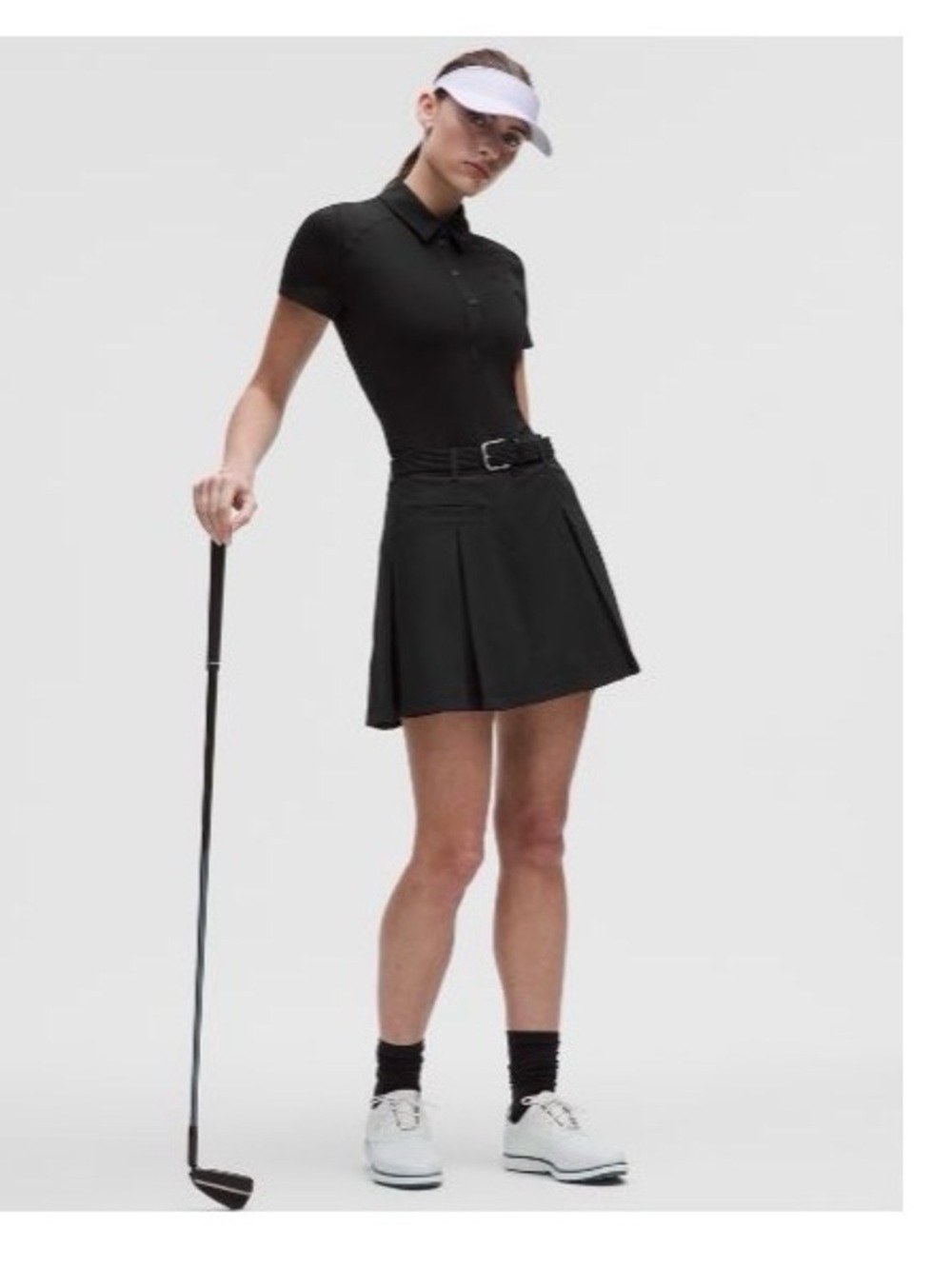 Black lululemon Golf Skirt